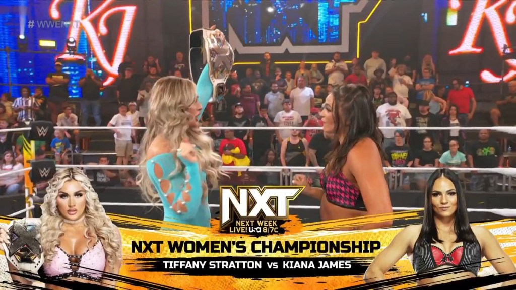 Kiana James Tiffany Stratton WWE NXT