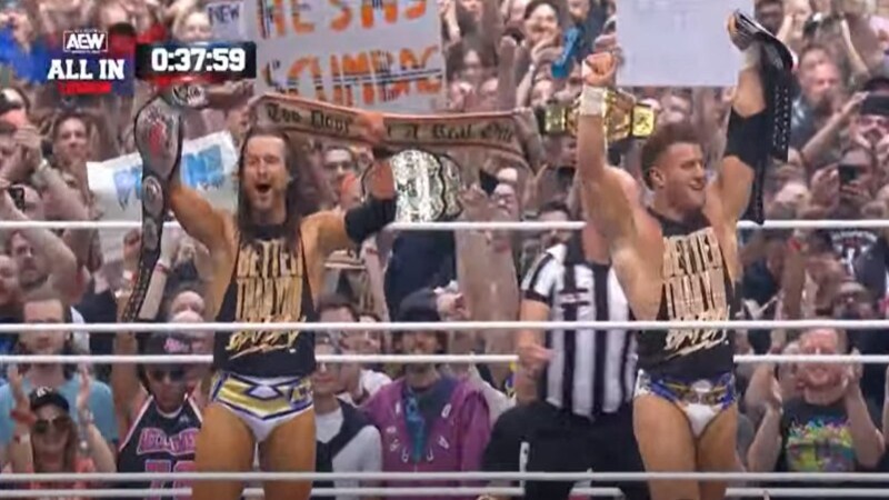 MJF Adam Cole AEW All In