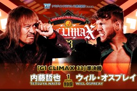 NJPW G1 Climax 33 Will Ospreay Tetsuya Naito