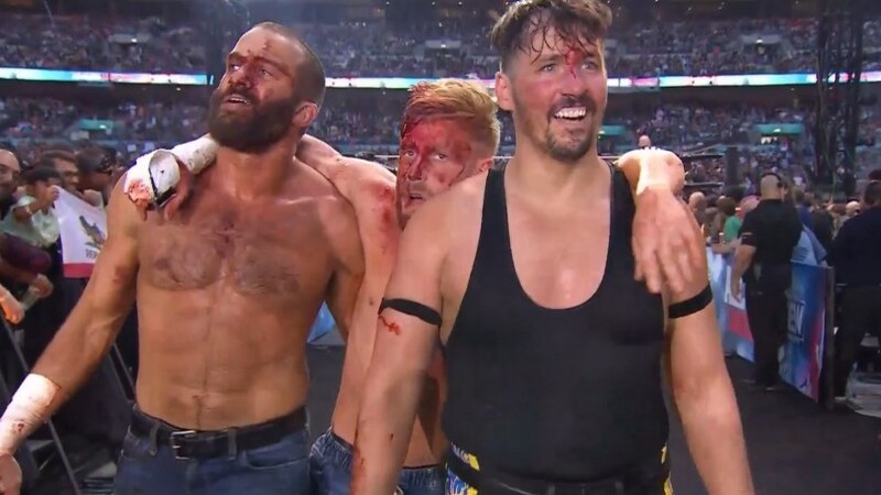 Jon Moxley Kisses Trent’s Mom, Orange Cassidy Gets The Win At AEW All In