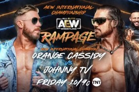 Orange Cassidy Johnny TV AEW Rampage