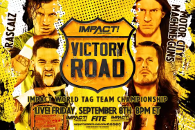 IMPACT Victory Road 2023 - IMPACT Tag Team Championship - The Rascalz vs. The Motor City Machine Guns