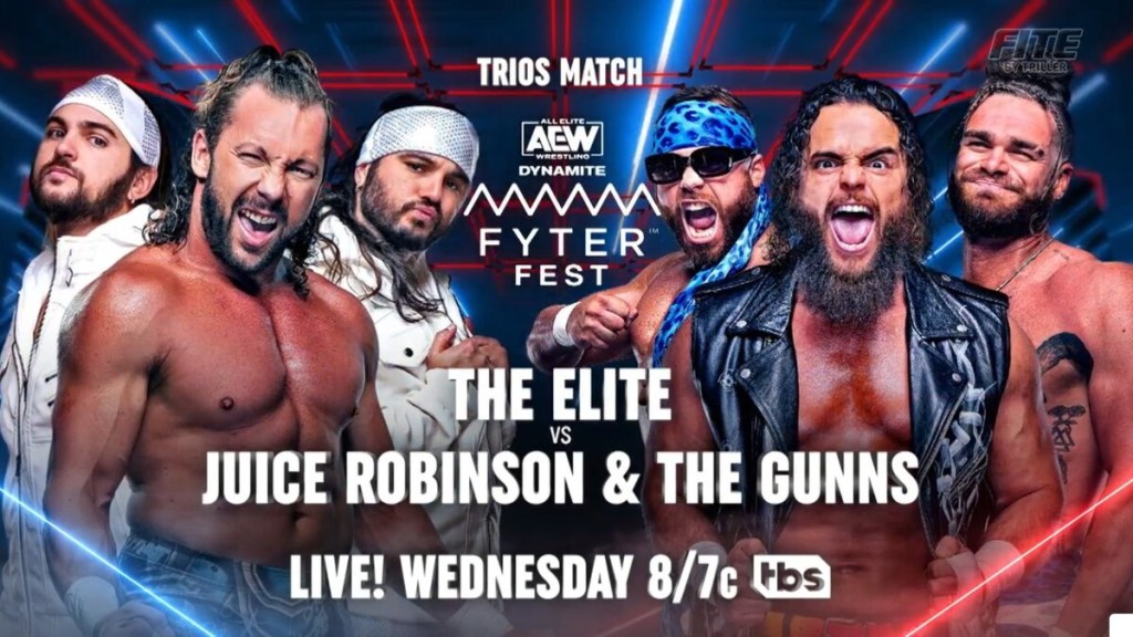 The Elite Juice Robinson The Gunns AEW Dynamite