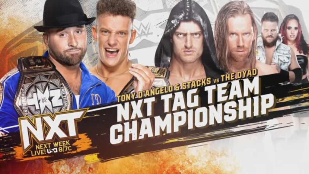 Tony D'Angelo Stacks The Dyad WWE NXT