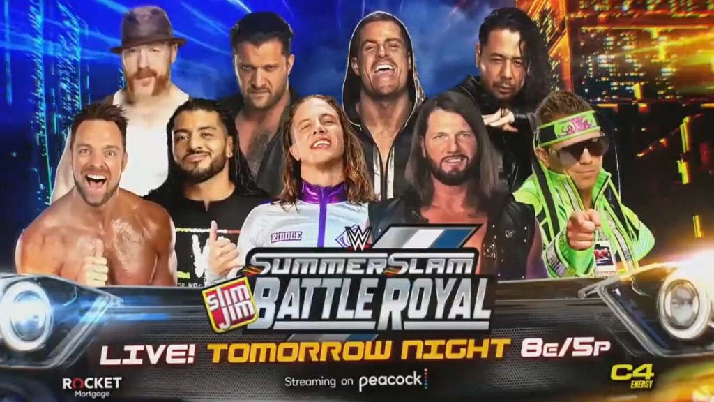 WWE SummerSlam Slim Jim Battle Royal
