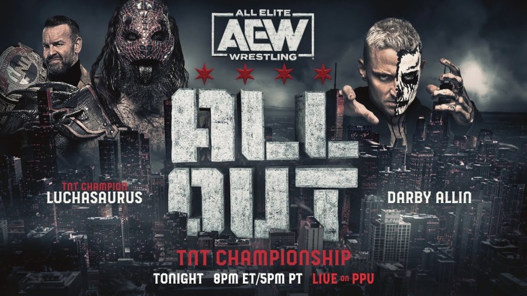 AEW All Out Luchasaurus Darby Allin