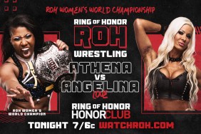 Ring of Honor Athena vs. Angelina Love