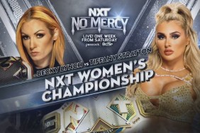 Becky Lynch Tiffany Stratton WWE NXT No Mercy