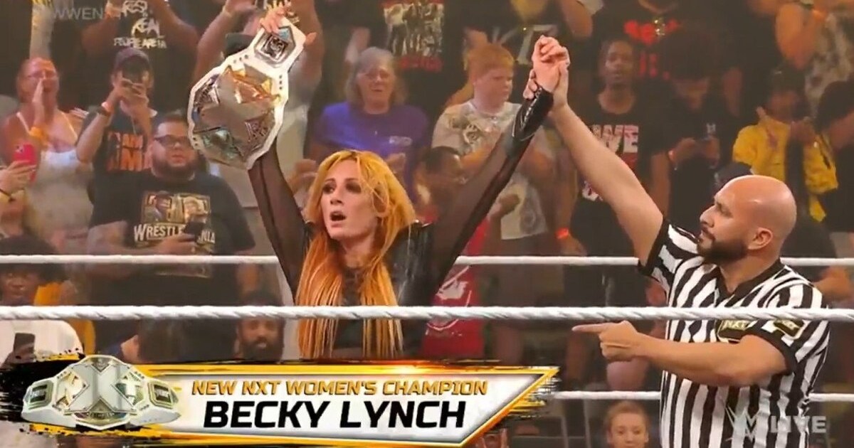 Becky Lynch Wins NXT Women's Title On 9/12 WWE NXT