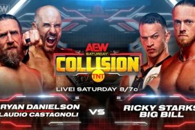 Bryan Danielson Claudio Castagnoli Ricky Starks AEW Collision