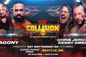 Chris Jericho Kenny Omega AEW Collision