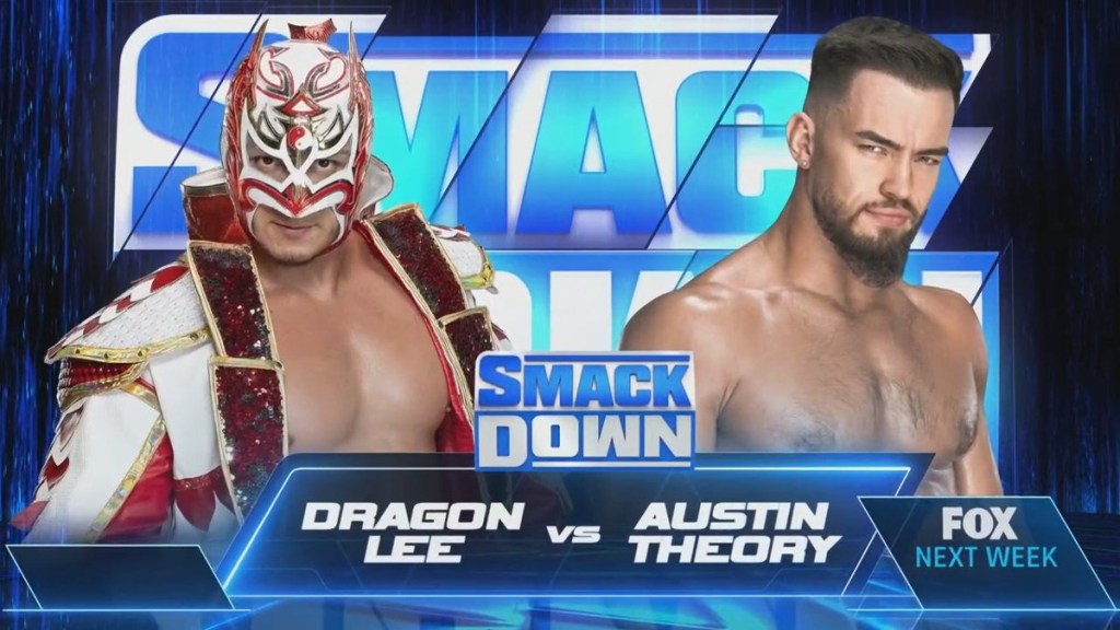 Dragon Lee Austin Theory WWE SmackDown