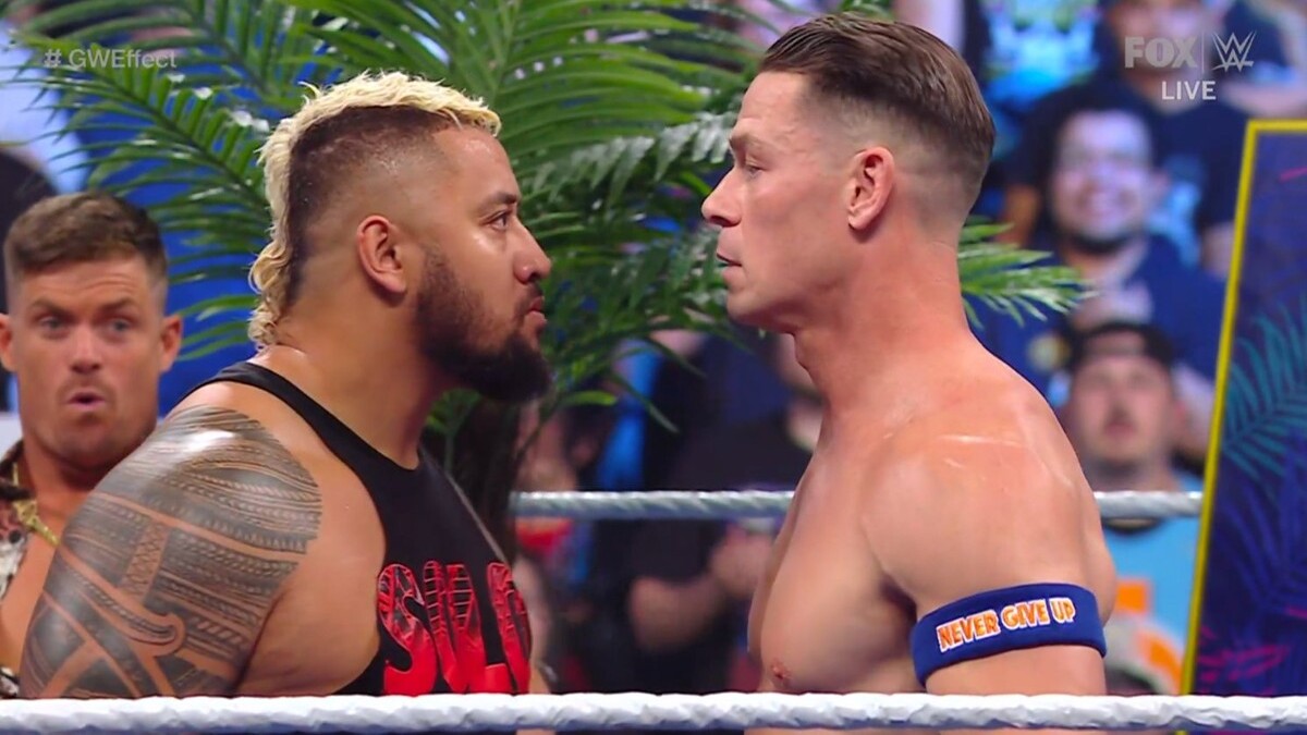 Solo Sikoa Attacks John Cena On SmackDown