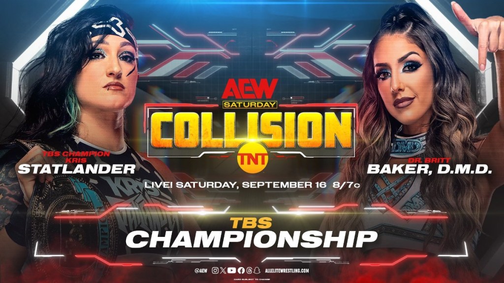 TBS Title Match, The Hardys, More Added To 9/16 AEW Collision