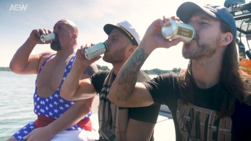 MJF Adam Cole Captain Insano AEW Dynamite