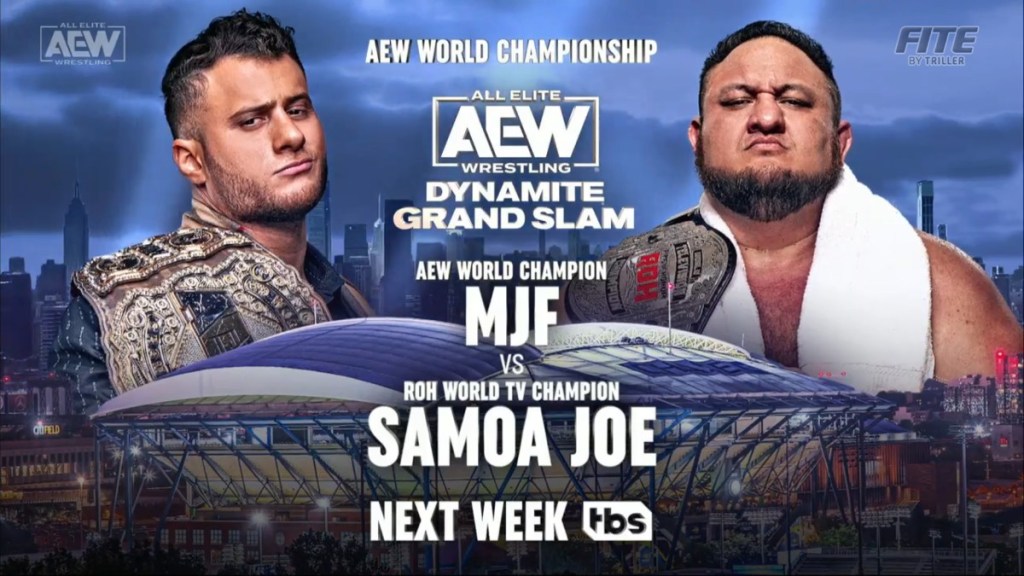 MJF Samoa Joe AEW Dynamite