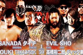 NJPW Road To Destruction EVIL SANADA