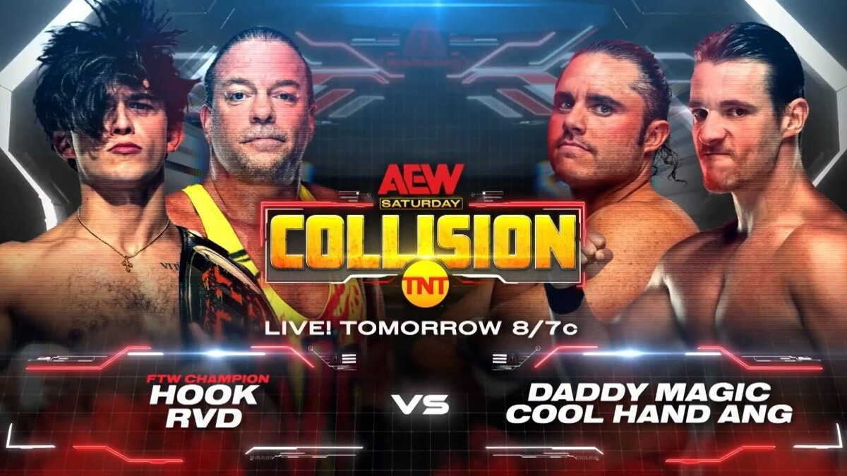 Rob Van Dam And HOOK To Team Up On 9/23 AEW Collision
