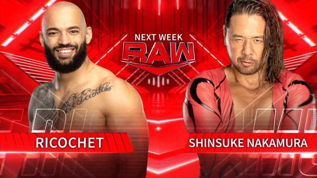 Ricochet Shinsuke Nakamura WWE RAW