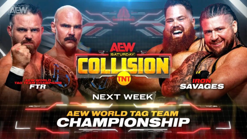AEW Tag Team Championship Match Set For 9/16 AEW Collision