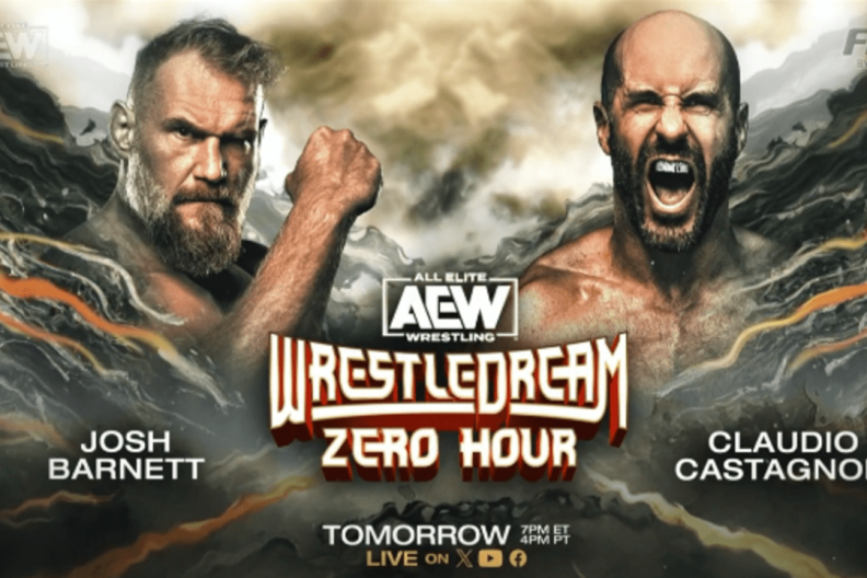 Claudio Castagnoli vs. Josh Barnett Announced For AEW WrestleDream: Zero Hour, Updated Card