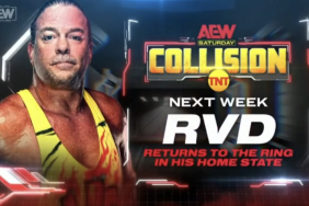 Texas Deathmatch Set For 9/23 AEW Collision, RVD Returns