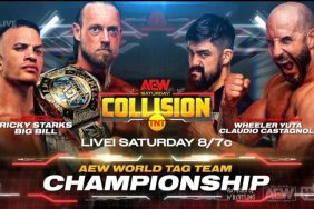 AEW Collision Ricky Starks Big Bill Wheeler Yuta Claudio Castagnoli