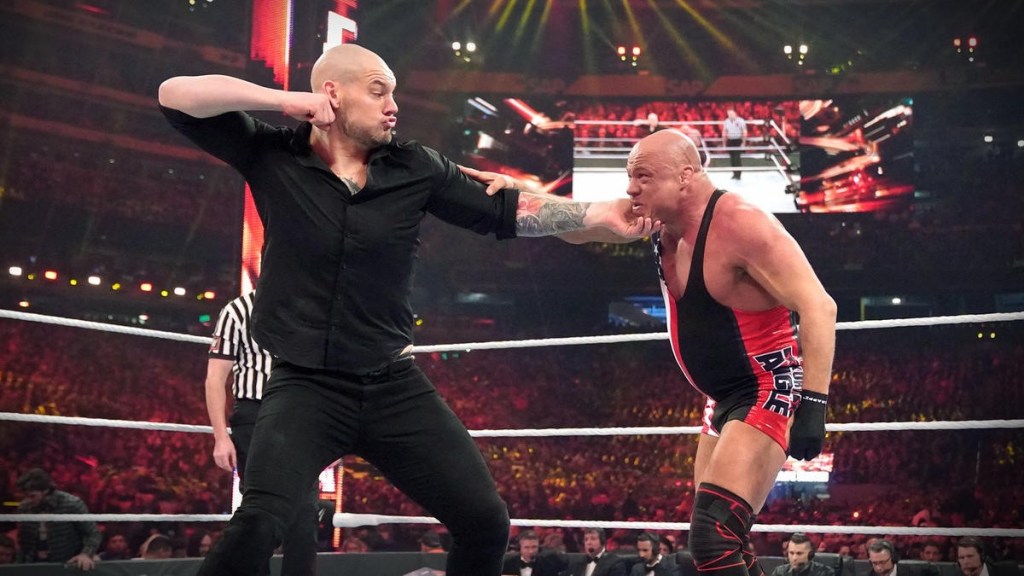 Baron Corbin Kurt Angle WWE WrestleMania 35