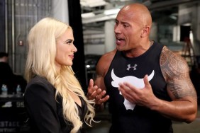 CJ Perry The Rock WWE