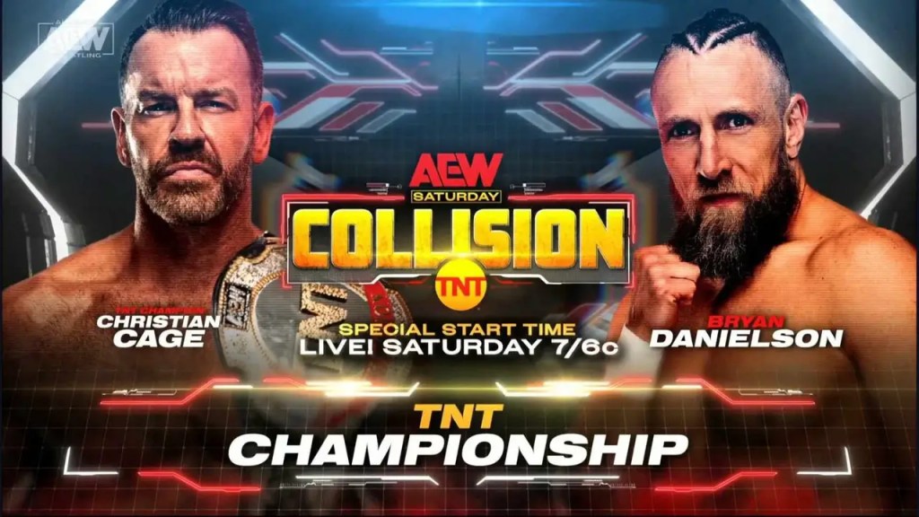 AEW Collision Bryan Danielson Christian Cage