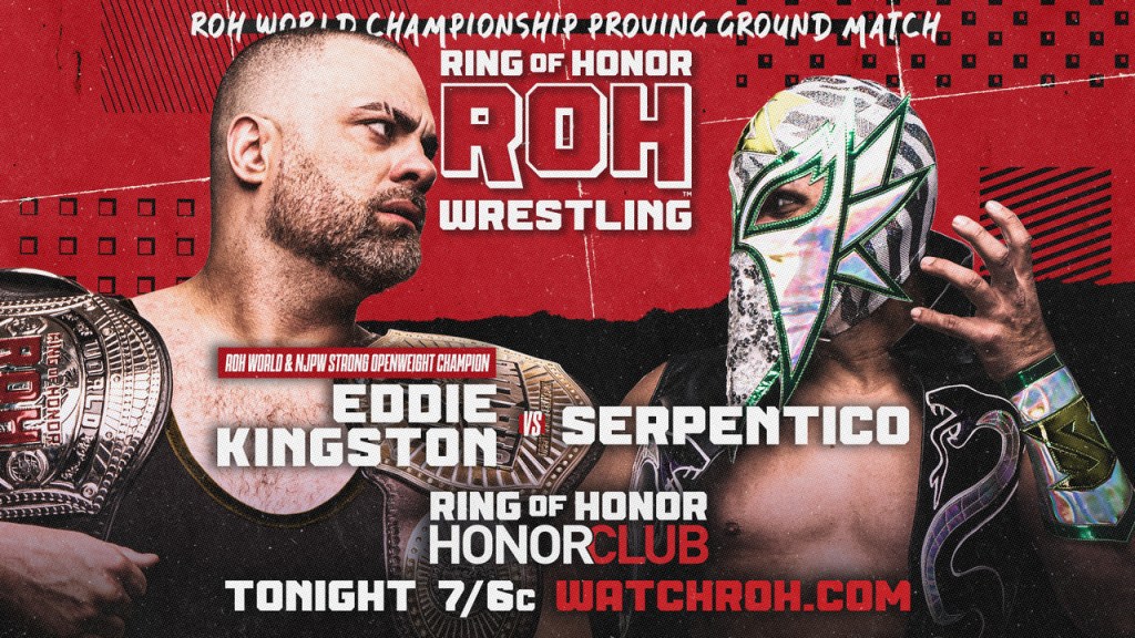 Eddie Kingston Serpentico Ring of Honor