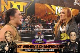 Becky Lynch Lyra Valkyria WWE NXT Halloween Havoc