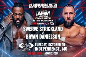Swerve Strickland vs Bryan Danielson AEW Dynamite