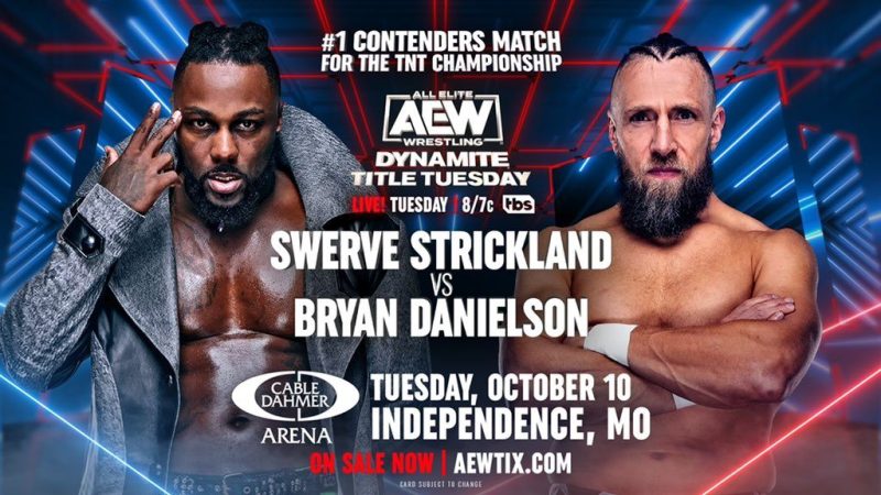 Swerve Strickland vs Bryan Danielson AEW Dynamite
