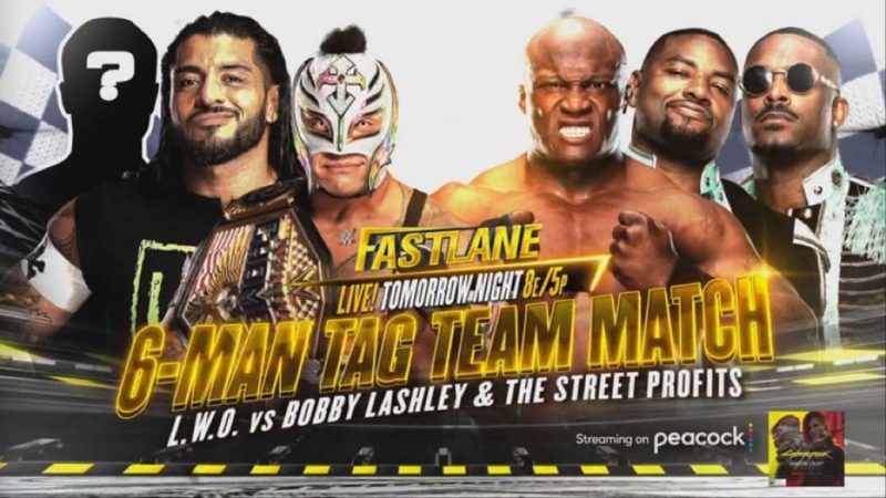 LWO vs Bobby Lashley Street Profits WWE Fastlane