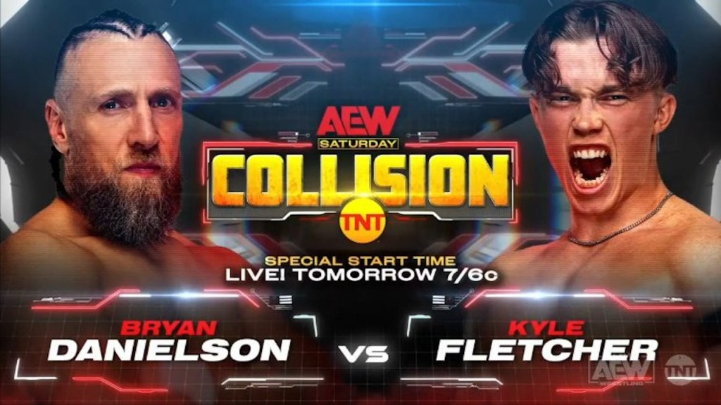 Bryan Danielson vs. Kyle Fletcher Announced, Updated AEW Collision Card For 10/7