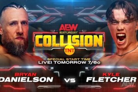 Bryan Danielson vs. Kyle Fletcher Announced, Updated AEW Collision Card For 10/7