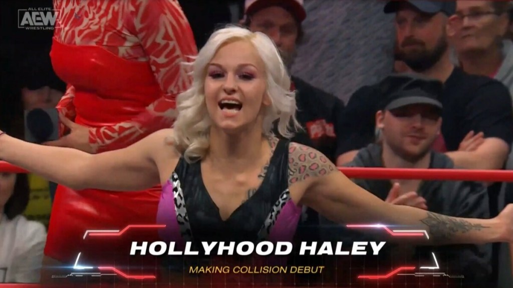 HollyHood Haley J Debuts On 10/21 AEW Collision