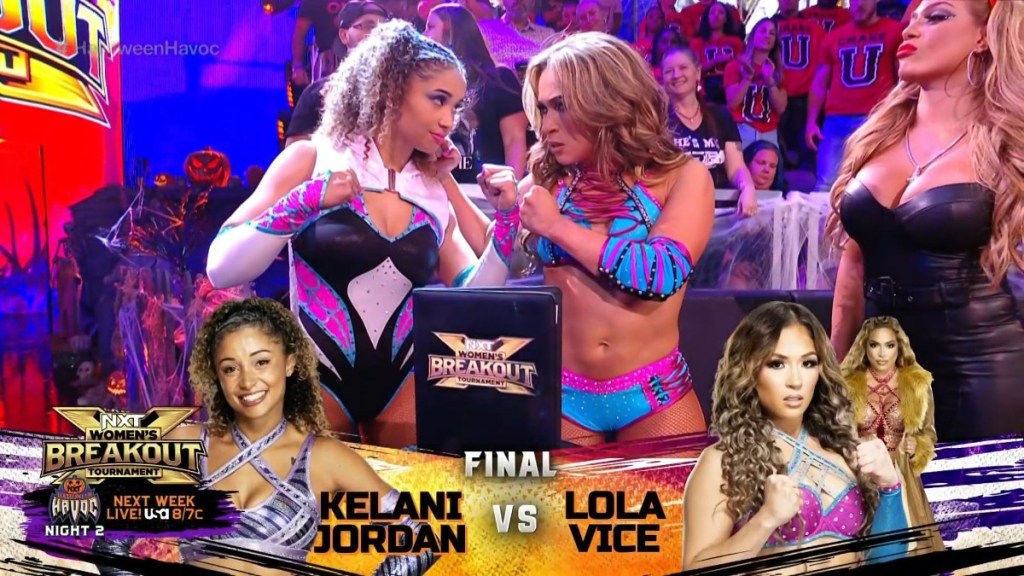 Lola Vice Kelani Jordan WWE NXT