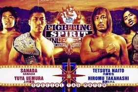NJPW Fighting Spirit Unleashed Sanada Tetsuya Naito