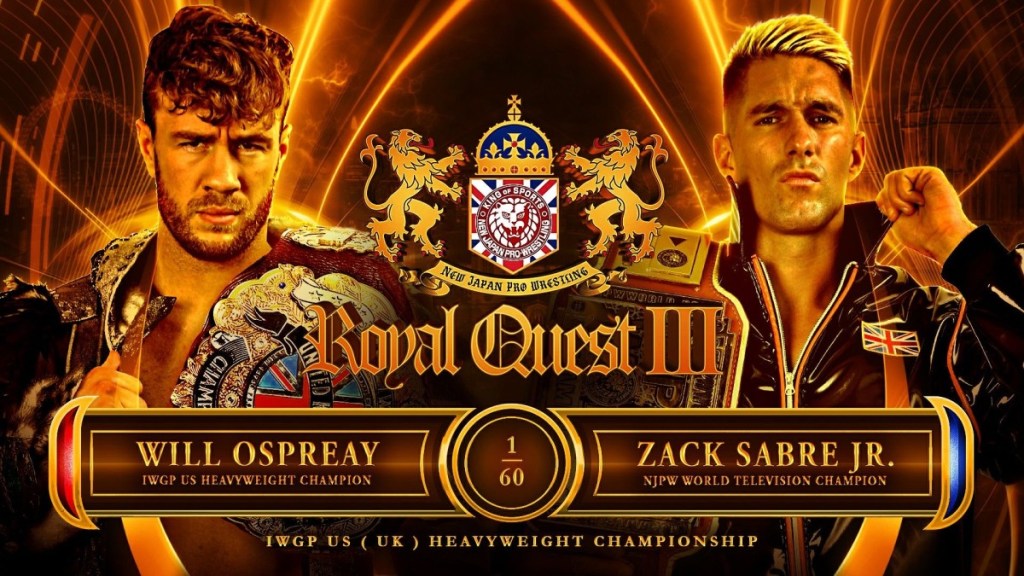 NJPW Royal Quest III Results (10/14): Will Ospreay vs. Zack Sabre Jr.