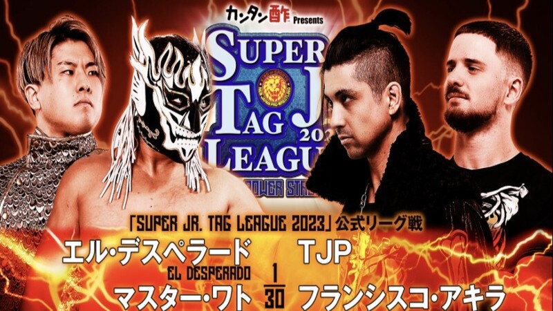 NJPW Super Junior Tag League El Desperado Master Wato