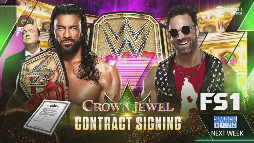 Roman Reigns - LA Knight Contract Signing Announced for 10/27 WWE SmackDown