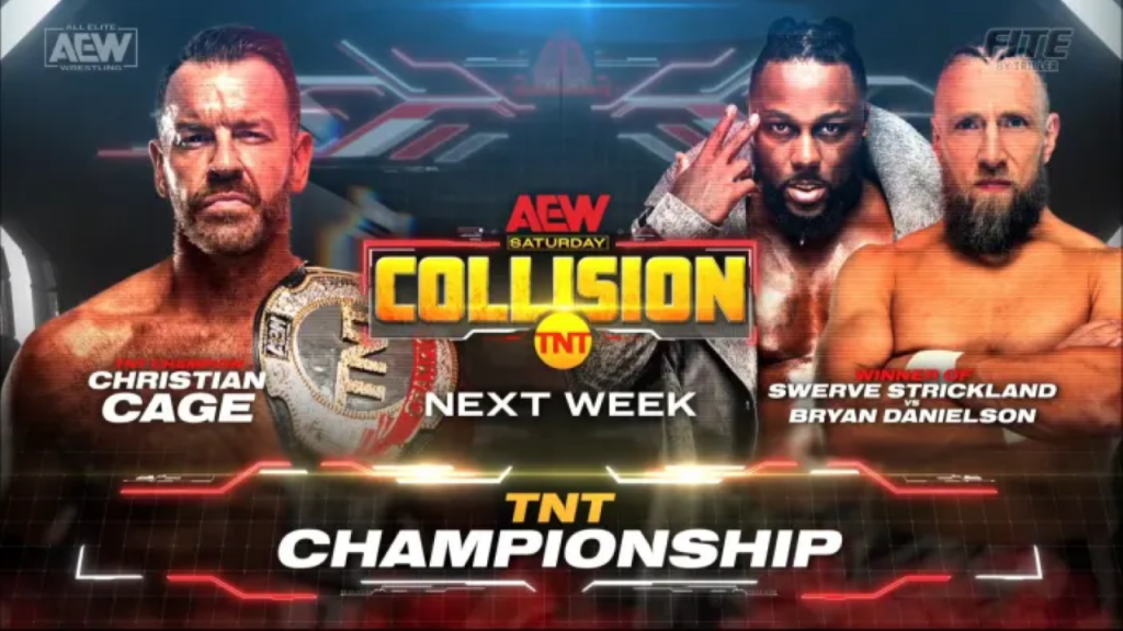 AEW TNT Championship Match Set For 10/14 AEW Collision