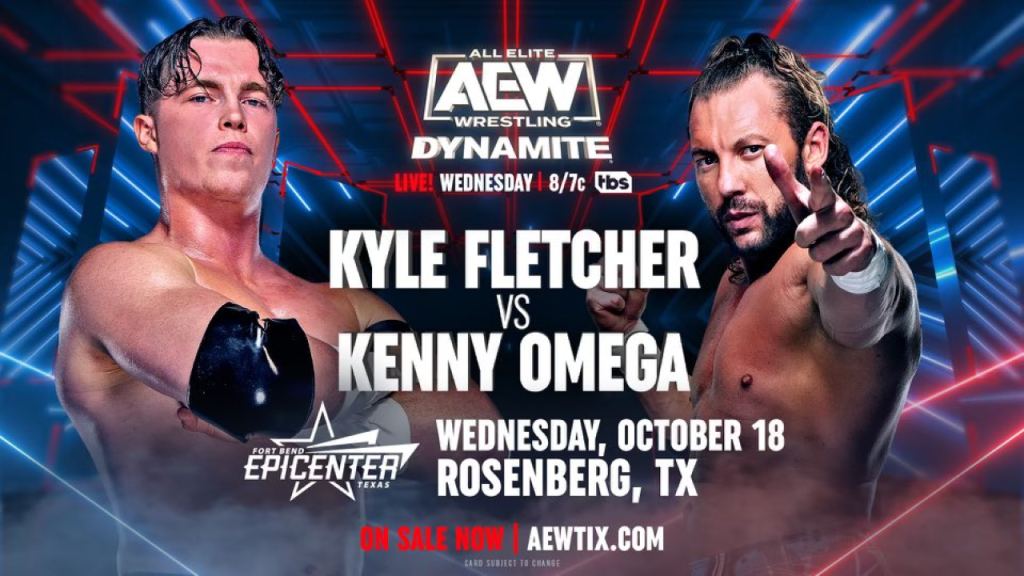 Sting To Appear, Kenny Omega vs. Kyle Fletcher Set For 10/18 AEW Dynamite