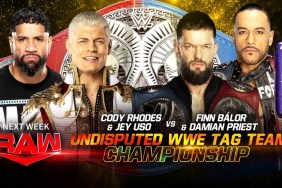 Cody Rhodes Jey Uso Finn Balor Damian Priest WWE RAW