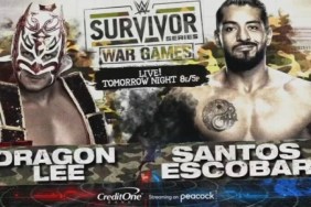 Dragon Lee Santos Escobar WWE Survivor Series