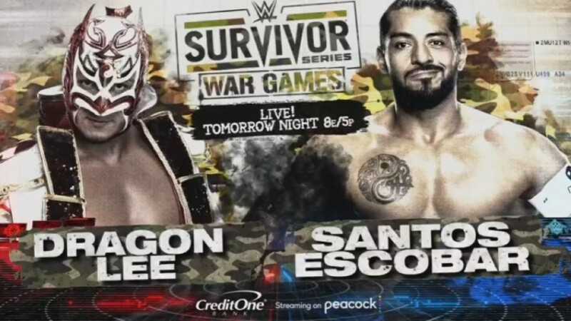 Dragon Lee Santos Escobar WWE Survivor Series