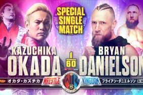Kazuchika Okada Bryan Danielson NJPW Wrestle Kingdom 18