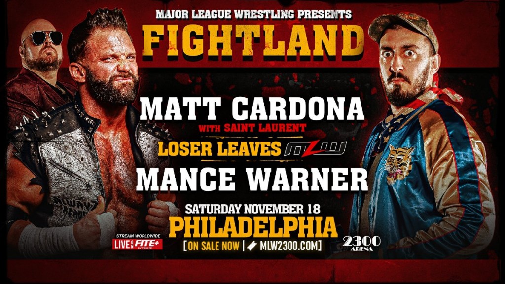 Matt Cardona To Face Mance Warner In Loser Leaves MLW Match At MLW Fightland